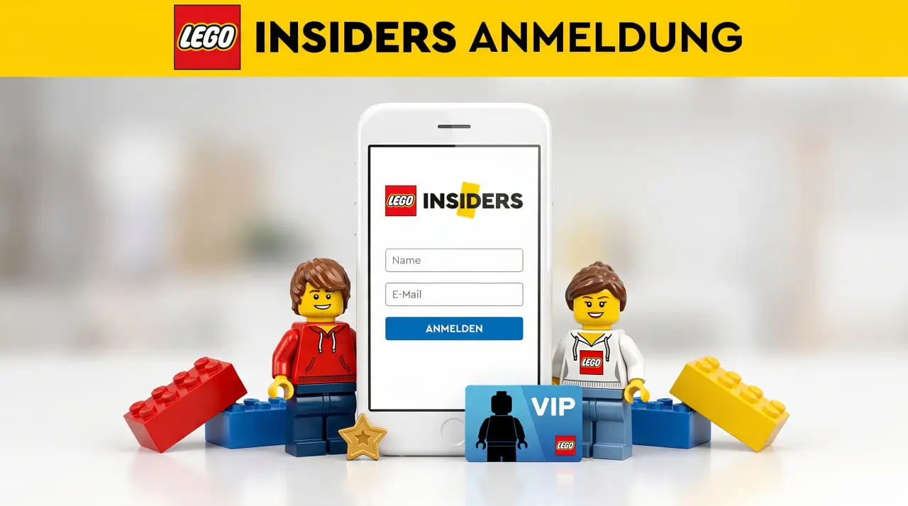 LEGO Insiders Anmeldung 2026 — Schritt für Schritt