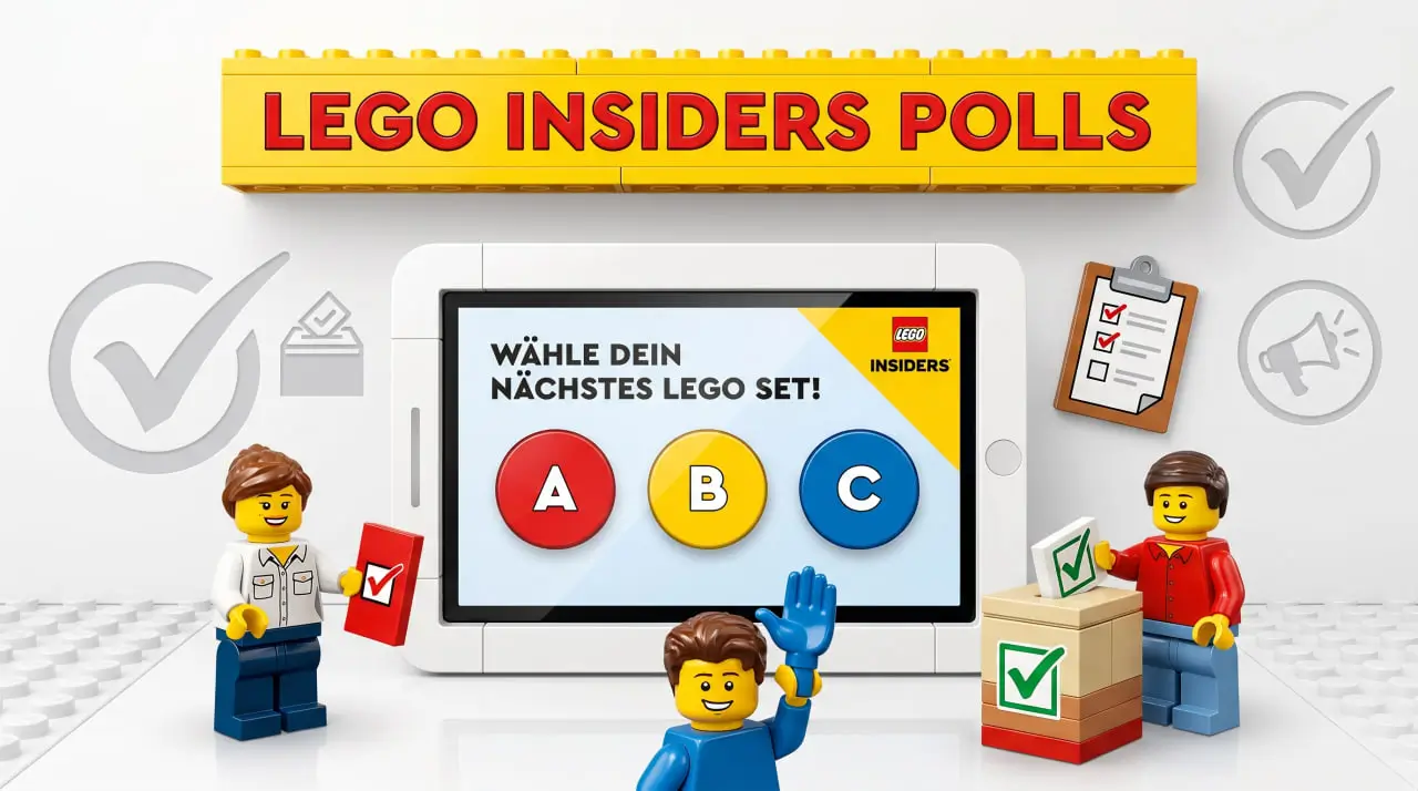 LEGO Insiders Polls — Umfragen für Punkte ohne Kauf